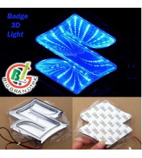 Car 3D LED Light Logo Suzuki Badge